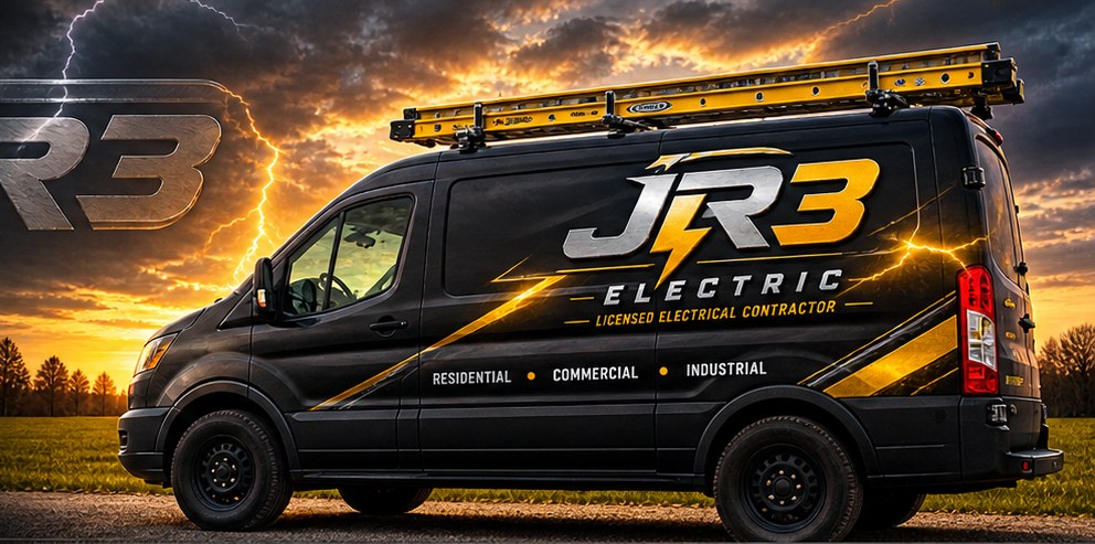 Branded JR3 Electric service van